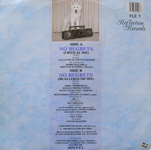 Quartzlock : No Regrets (12", M/Print)