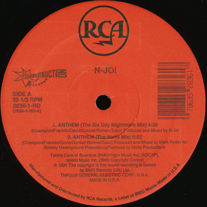 N-Joi : Anthem (12")
