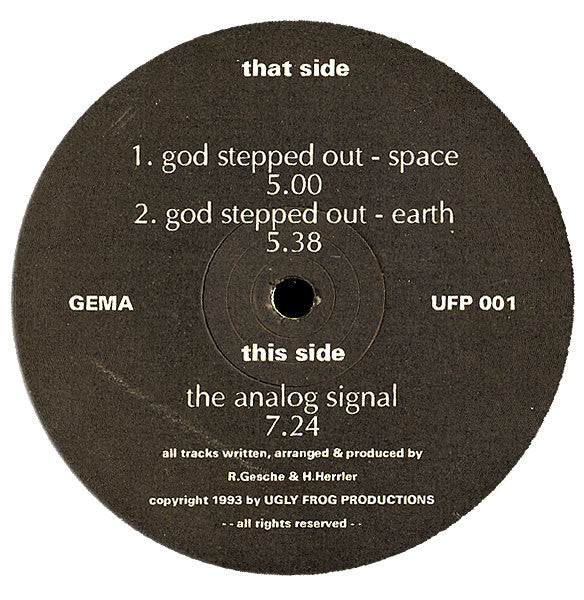 Sensitive : God Stepped Out (12")