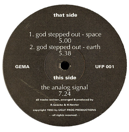 Sensitive : God Stepped Out (12")