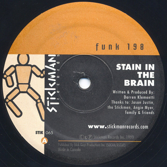 Funk 198 : Stain In The Brain (12")