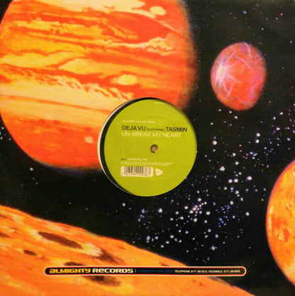 Deja Vu (2) Featuring Tasmin : Un-Break My Heart (12")