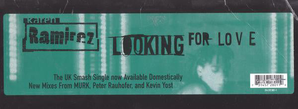 Karen Ramirez : Looking For Love (2x12")