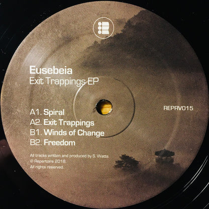 Eusebeia : Exit Trappings EP (12", EP)