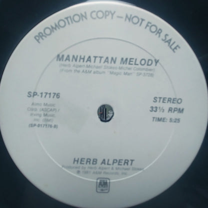 Herb Alpert : Manhattan Melody (12", Promo)
