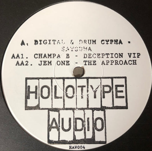 Various : Satsuma / Deception VIP / The Approach (12", Sta)