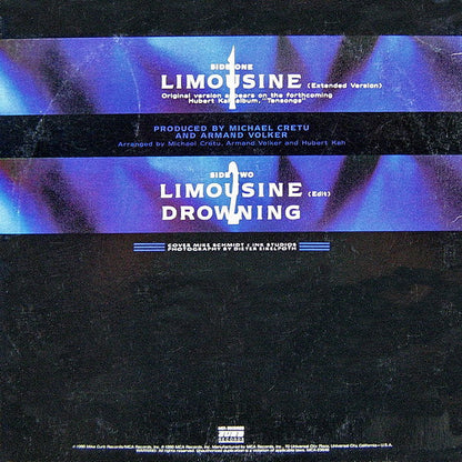 Hubert Kah : Limousine (12" Version) (12")
