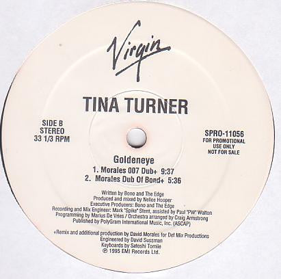 Tina Turner : Goldeneye (12", Promo)