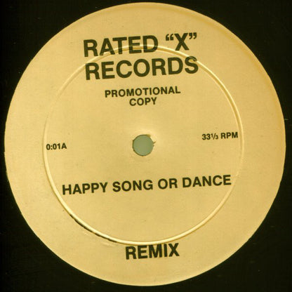 Rare Earth / Visage : Happy Song Or Dance (Remix) / Pleasure Boys (Remix) (12", Promo, Unofficial)