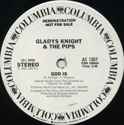 Gladys Knight And The Pips : I Will Fight (12", Promo)