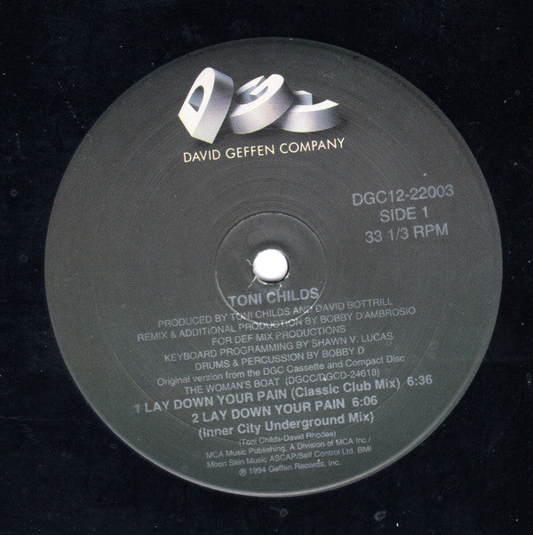 Toni Childs : Lay Down Your Pain (12")