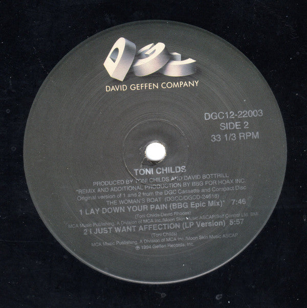 Toni Childs : Lay Down Your Pain (12")