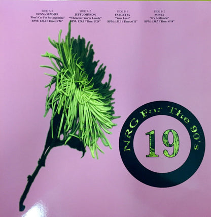 Various : NRG For The 90's Volume 19 (12", Comp, Promo, Mar)