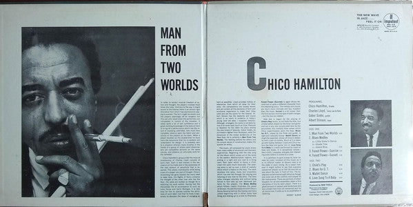 Chico Hamilton : Man From Two Worlds (LP, Album, Mono, RP)