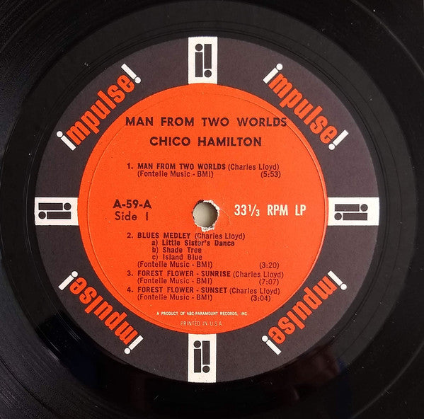 Chico Hamilton : Man From Two Worlds (LP, Album, Mono, RP)