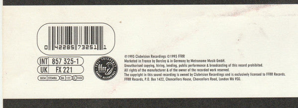 House Of Virginism : I'll Be There For You (Doya Do Do Do Doya) (12", Single)