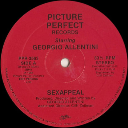 Georgio (2) : Sexappeal (12")