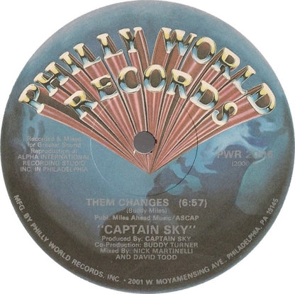 Captain Sky : Them Changes (12", Single)
