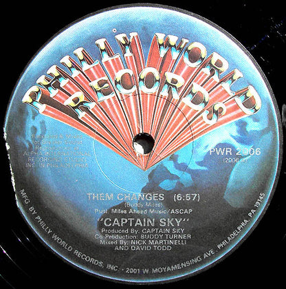 Captain Sky : Them Changes (12", Single)