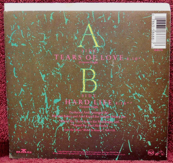 Grayson Hugh : Tears Of Love (7", Single)