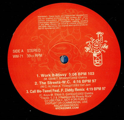 Various : Wicked Mix 71 (12", Comp, Promo)