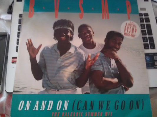 B.V.S.M.P. : On And On (Can We Go On) (12", Single)