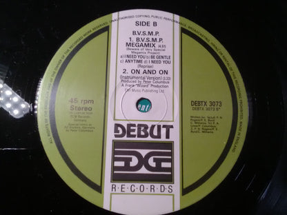 B.V.S.M.P. : On And On (Can We Go On) (12", Single)