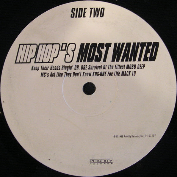Various : Hip Hop's Most Wanted (2xLP, Comp)