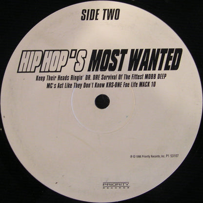 Various : Hip Hop's Most Wanted (2xLP, Comp)