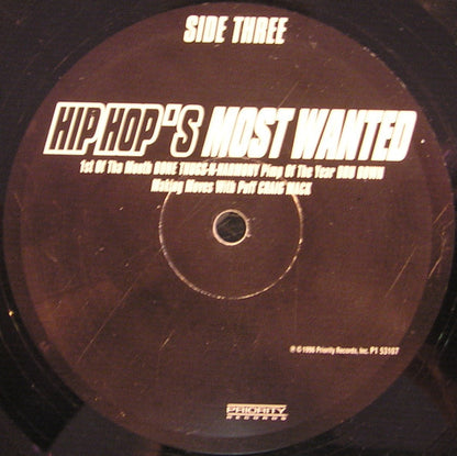 Various : Hip Hop's Most Wanted (2xLP, Comp)