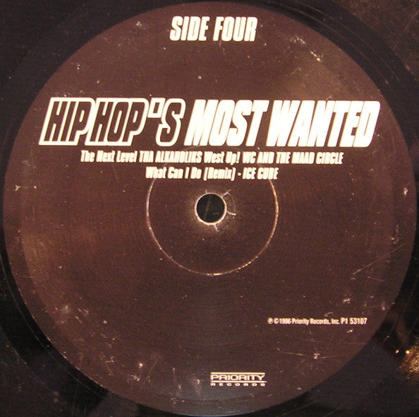 Various : Hip Hop's Most Wanted (2xLP, Comp)