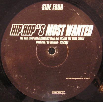 Various : Hip Hop's Most Wanted (2xLP, Comp)