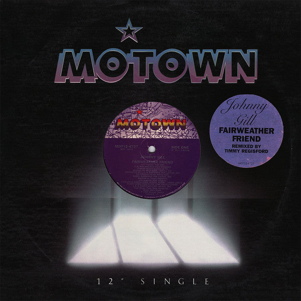 Johnny Gill : Fairweather Friend (12", Single)