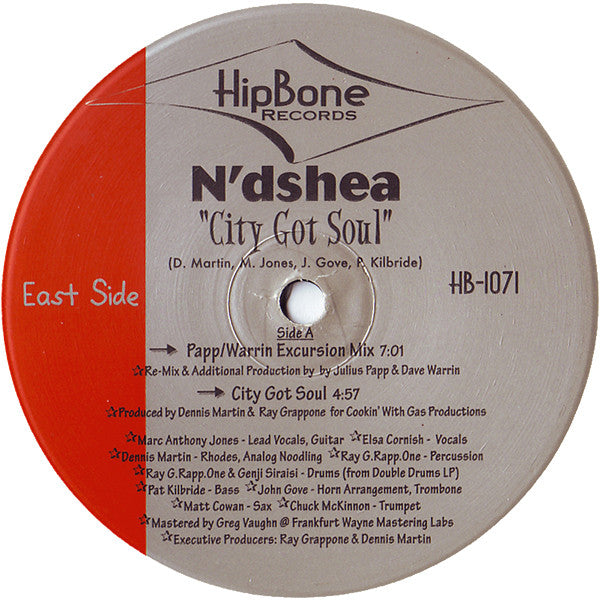 N'dshea : City Got Soul (12")