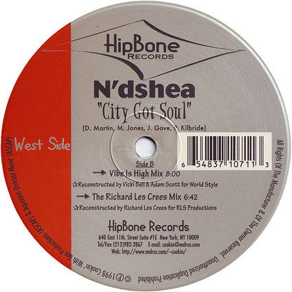 N'dshea : City Got Soul (12")