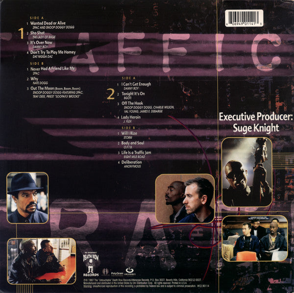 Various : Gridlock'd - The Soundtrack (2xLP, Comp)