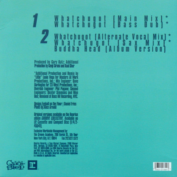 Groove Collective : Whatchugot / Buddha Head (12")