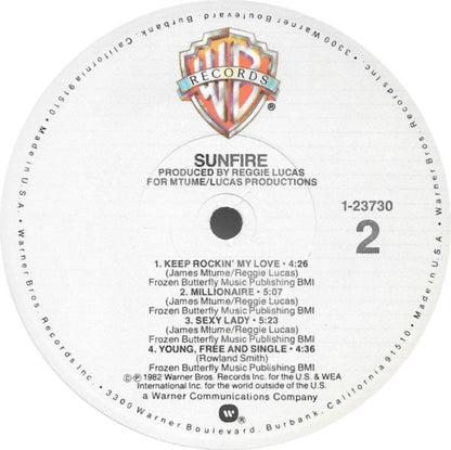 Sunfire (2) : Sunfire (LP, Album, Win)