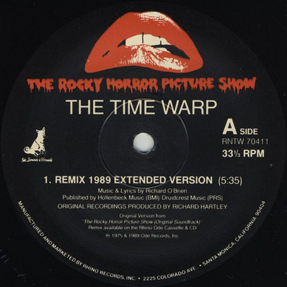Riff Raff (7), Columbia (4), Magenta (13), Narrator (2) And The Transylvanians : The Time Warp (Remix 1989) (12")