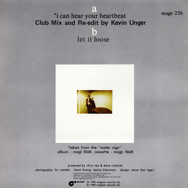 Chris Rea : I Can Hear Your Heartbeat (Club Mix) (12")
