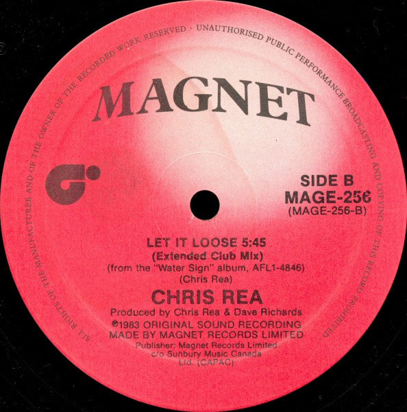 Chris Rea : I Can Hear Your Heartbeat (Club Mix) (12")