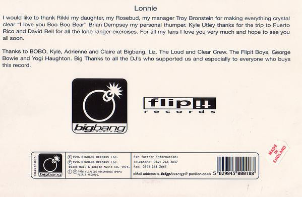 Lonnie Gordon : If You Really Love Me (12", Single)