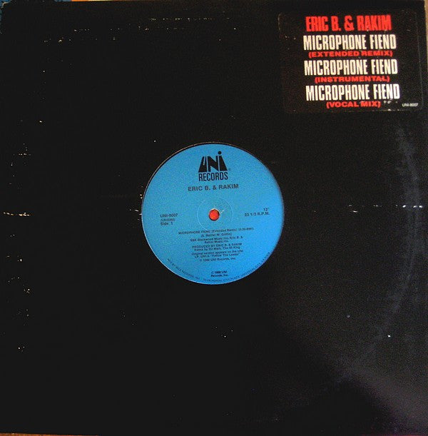 Eric B. & Rakim : Microphone Fiend (12")