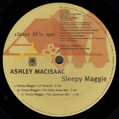 Ashley MacIsaac with Mary Jane Lamond : Sleepy Maggie (12", Promo)