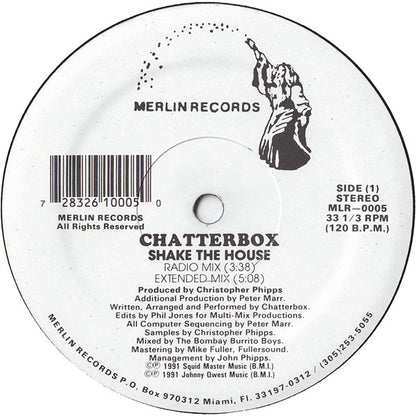 Chatterbox (2) : Shake The House (12")