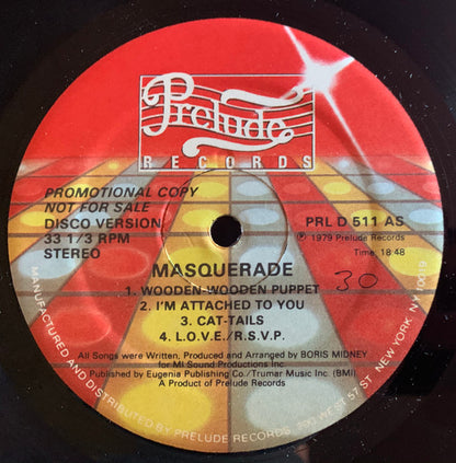 Masquerade (4) : Pinocchio (2x12", Album, Mixed, Promo)