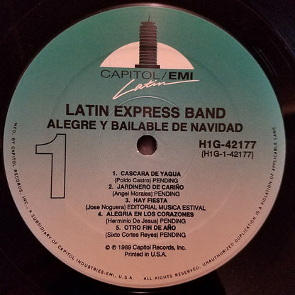 Latin Express Band : Alegre Y Bailable De Navidad (LP, Comp)