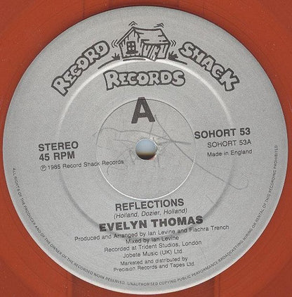 Evelyn Thomas : Reflections (12", Red)
