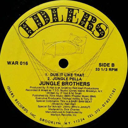 Jungle Brothers : Because I Got It Like That (12", Single)