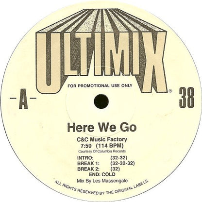 Various : Ultimix 38 (3x12", Comp, Promo)